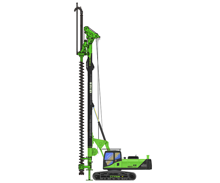 KR125M Hydraulic CFA Piling Rig